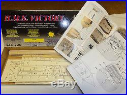 HMS VICTORY scale wooden model ship kit