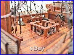 HMS Victory Admiral Nelson Flagship Tall Ship 37 Built Assembled Wood Model New