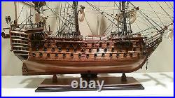 HMS Victory Admiral Nelson's' Flagship Assembled 28 Built Wood Model Ship
