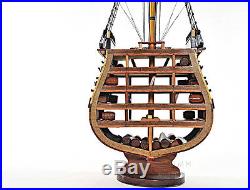 HMS Victory Cross Section Wooden Tall Ship Model 35 Lord Nelson's Flagship