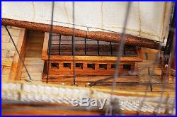 HMS Victory Wooden Model Lord Nelson's Tall Ship Fully Assembled 36 Tall New