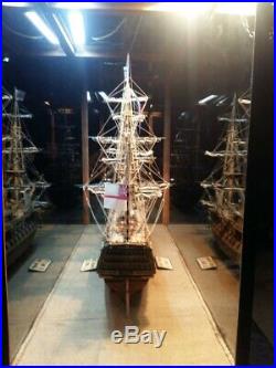HMS Victory Wooden Tall Ship Model 1765 Admiral Horatio Nelson