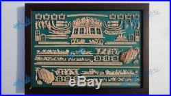 HMY Royal Caroline 1749 Scale 1/50 33 Pear wood Carving pieces Wood Ship kit