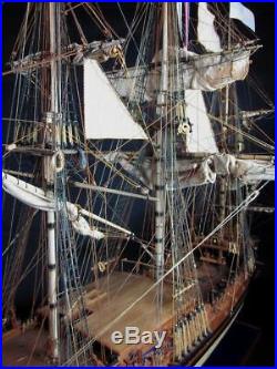 HMY Royal Caroline Scale 1/30 54.7 Sail and Rigging Upgrade Wood Model Ship Kit