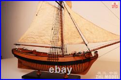 Hayling Hoy 1760 148 wooden model ship kits- CHERRY WOOD VERSION