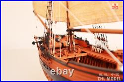 Hayling Hoy 1760 148 wooden model ship kits- CHERRY WOOD VERSION