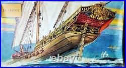 Heller 150 Scale'Le Chebec' Model Kit Excellent Condition Made In France Rare