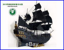High Quality 2015 version 1/34 134 46 Black Pearl Pirate Ship Wood Model Kit