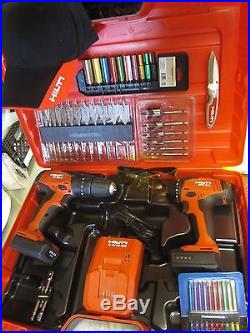 Hilti Sfd 2-a & Sf 2h-a Drill Complete Kit, Newest Model, Durable, Fast Shipping