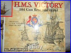 Hms Victory 190 Scale Mamoli Ship Kit 104 Guns