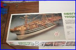 Hobbies Wood model ship kit Panart 184 Amerigo Vespucci 49 In Long