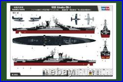 Hobby Boss 86513 USS Alaska CB-1 Cruiser Warship Battleship 1/350 Plastic Model