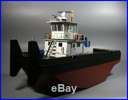Hobby Springer Pusher Tug Scale 1/35 Twin Nozzel Wooden Model Ship Kits DIY