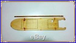 Hobby model kits scale 1/100 Mississippi Sternwheel steamer ship wooden model