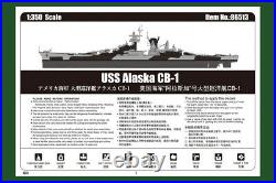 HobbyBoss 86513 US Battlecruiser Alaska 1/350 Scale Plastic Model Kit