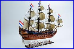 Holland Frigate Friesland Handmade Wooden Tall Ship Model 35
