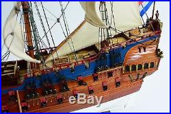 Holland Frigate Friesland Handmade Wooden Tall Ship Model 35