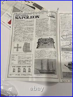 IMAI Napoleon 1/150 Plastic Model Sail Ship Kit Vintage Unassembled JAPAN READ