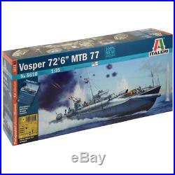 ITALERI Vosper 72''6' MTB 77 Royal Navy 5610 135 Ship Model Kit