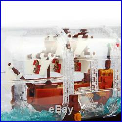 Ideas Ship in a Bottle 21313 Expert Building Kit Model Ship, Collectible Display