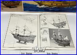 Imai 1/70 Mayflower Vintage Plastic Model Kit Unassembled 1980s Ship Japan