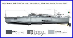 Italeri 135 5626 MAS 563/568 with crew and dock Accs Model Ship Kit