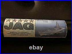 Jag 1/700 Uss Virginia Class Battleship Resin Model Ship Kit Pe New Sealed Navy