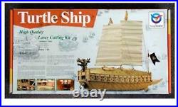 Keo-Book-Sun Wood Model Kit 1/65 scale Turtle ship / Korean War Ship