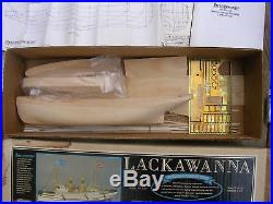 LACKAWANNA Wood Model Kit Steam Costal Tug 17.5 #1002 Blue Jacket Ship Crafters