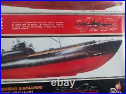 LEE x4 1300 Motorized German Submarine & U-Boat Model Ship Kits New In Box