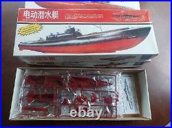 LEE x4 1300 Motorized German Submarine & U-Boat Model Ship Kits New In Box