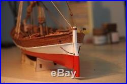 LEUDO Scale 148 17 Wood Model Ship trade Boat Sail Wooden Model Ship Kit