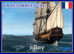 La Renommee 1744 S1-S4 Scale 1/48 1230 mm Admiralty model Wood model ship kit