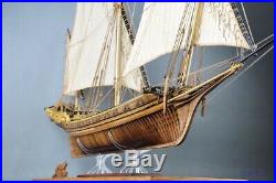 Le Requin Full Ribs Scale 1/48 47 Pear Wood Version Wood Ship Model Kit
