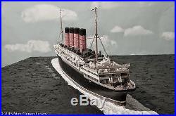 Lusitania Ocean Liner Ship Diorama 1/350 Scale