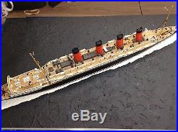 Lusitania Ocean Liner Ship Diorama 1/350 Scale