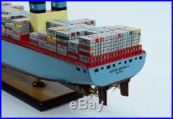 MAERSK MC-KINNEY MOLLER Container Ship 36 Handmade Wooden Model Ship