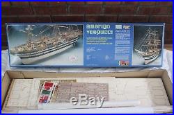 MANTUA / PANART AMERIGO VESPUCCI SHIP MODEL KIT #ART74 SCALE 184 With BONUS SALES