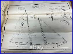 MARY TAYLOR 1850 NY Pilot Boat By Boucher 1937 Wooden Model Ship Kit