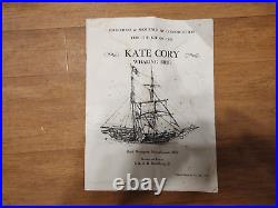 MODEL SHIPWAYS #2301 KATE CORY WHALING BRIG 1856 Wood Ship kit