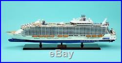 MS Harmony of the Seas Oasis-class Wooden Cruise Ship Model 40.5 Scale 1350
