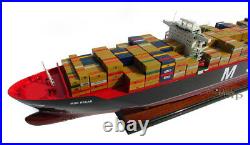 MSC Oscar Container Wooden Ship Model Display Ready