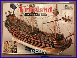 Mamoli Friesland Dutch 80 Gun Ship 1663 Wooden Model Ship Kit