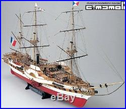 Mamoli, MV23, L'Orenoque Wood Ship Kit, 1/100th Scale, - RF JG