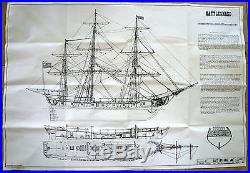 Mamoli MV36 Rattlesnake Wood Ship Model Kit, Unbuilt em ja