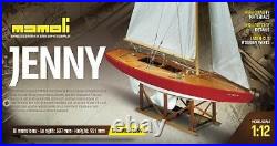 Mamoli MV54 Jenny Wood Plank-On-Frame Ship Model Kit Scale 1/12
