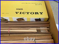 Mantua HMS VICTORY Wood Ship Model Kit 198 Scale Art 776 Italy New Old Stock