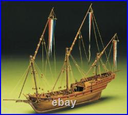 Mantua Models Xebec 149 Scale Model Period Ship Kit in Wood