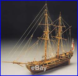 Mantua Racehorse Bomb Ketch Wooden Ship Kit (793) Scale 147
