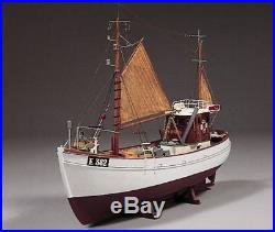 Mary Ann 45 Ton Fishing Boat Cutter 133 Scale Billing Boats Wooden Ship Kit B